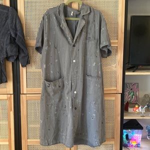 Magnolia Pearl work dress/cotton overcoat